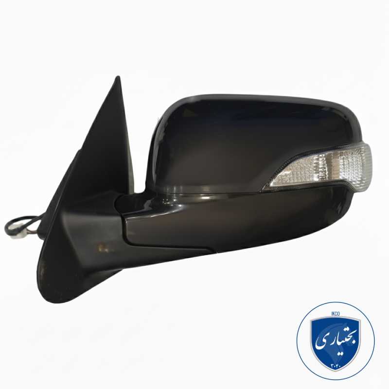 آینه برقی راست تاشو دستی با گرمکن با قاب مشکی سوزوکی